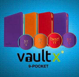 VAULTX Pokemon Series 9-POCKET Folders (Holds 360 cards)