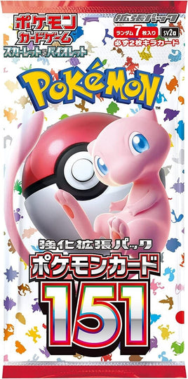 Pokemon 151 TCG (Japanese) Booster Pack