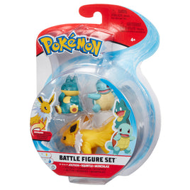 Pokemon | Battle Feature Set | Munchlax, Squirtle, Jolteon