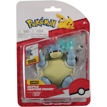 Pokemon, Battle Feature 4.5 Inch Figure, Blastoise