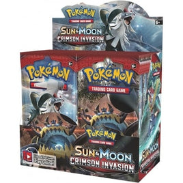 POKÉMON Sun & Moon Crimson Invasion Booster Box
